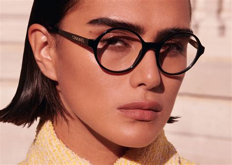 round eyeglasses chanel|chanel frames for prescription glasses.